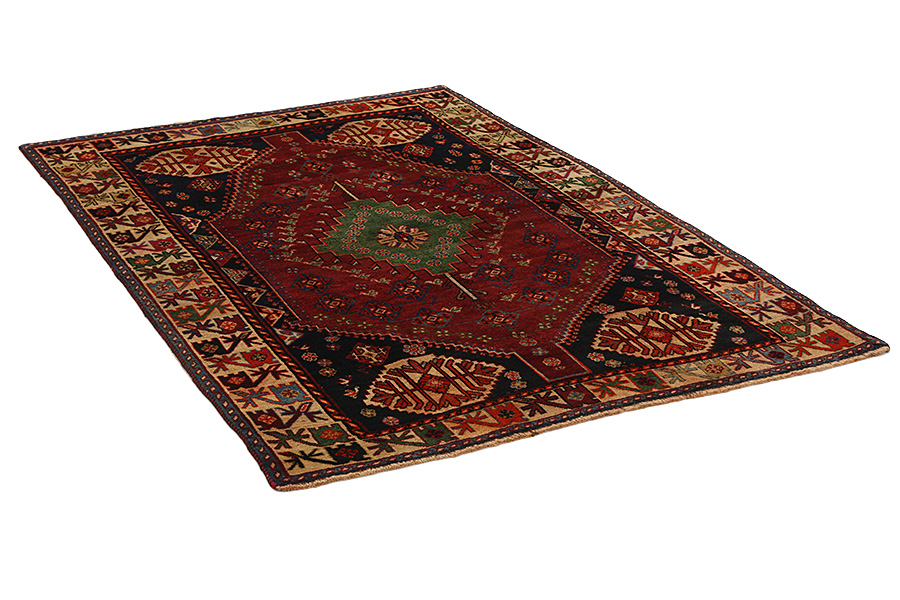 Qashqai - Shiraz Alfombra Persa 252x157 - Imagen 1