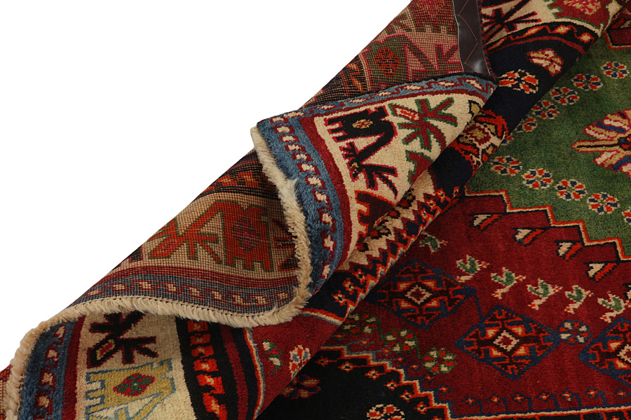 Qashqai - Shiraz Alfombra Persa 252x157 - Imagen 4