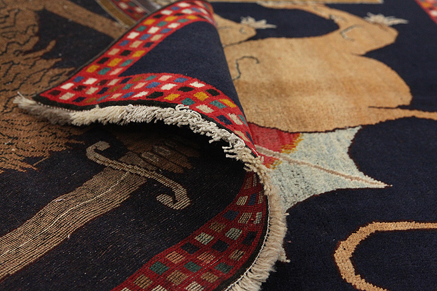 Kashkooli - Gabbeh Alfombra Persa 165x112 - Imagen 4