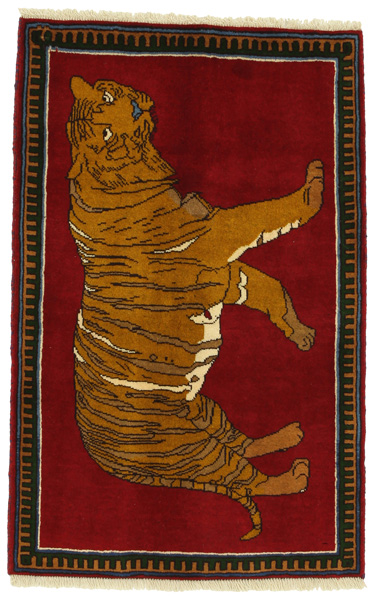 Kashkooli - Gabbeh Alfombra Persa 128x82