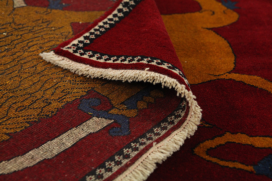 Kashkooli - Gabbeh Alfombra Persa 144x100 - Imagen 4