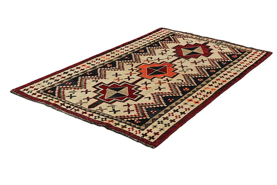 Qashqai - Gabbeh Alfombra Persa 217x135 - Imagen 2