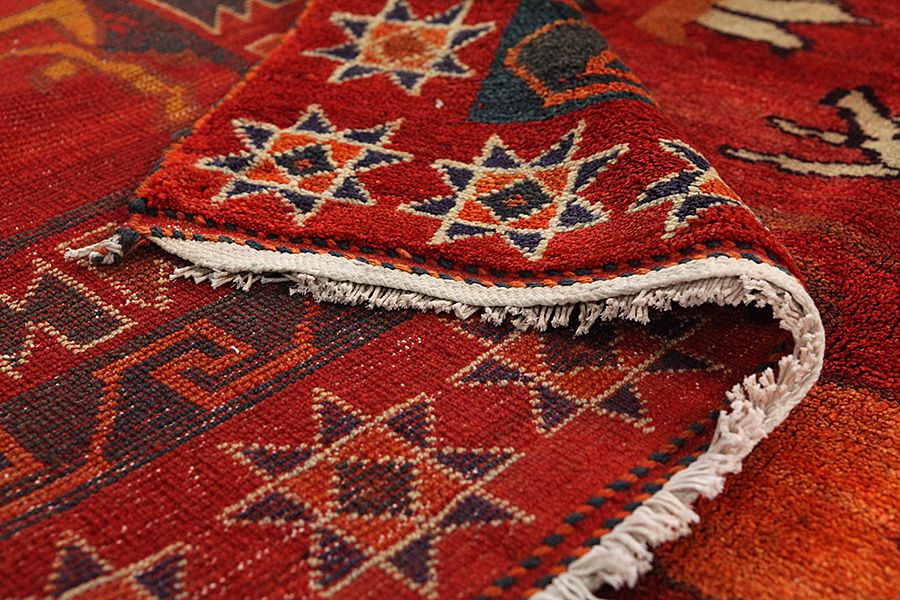 Gabbeh - Qashqai Alfombra Persa 300x206 - Imagen 4
