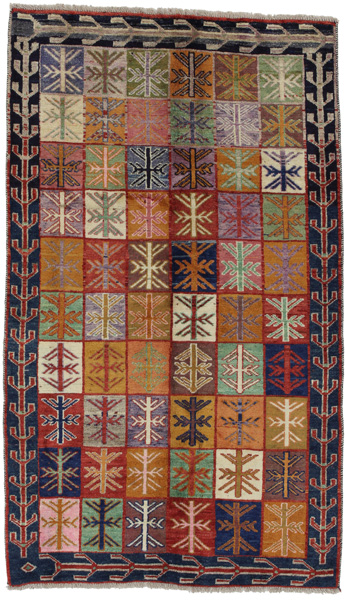 Gabbeh - Bakhtiari Alfombra Persa 212x126
