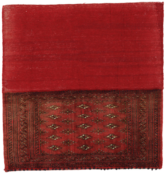 Yomut - Bokhara Alfombra Persa 113x109