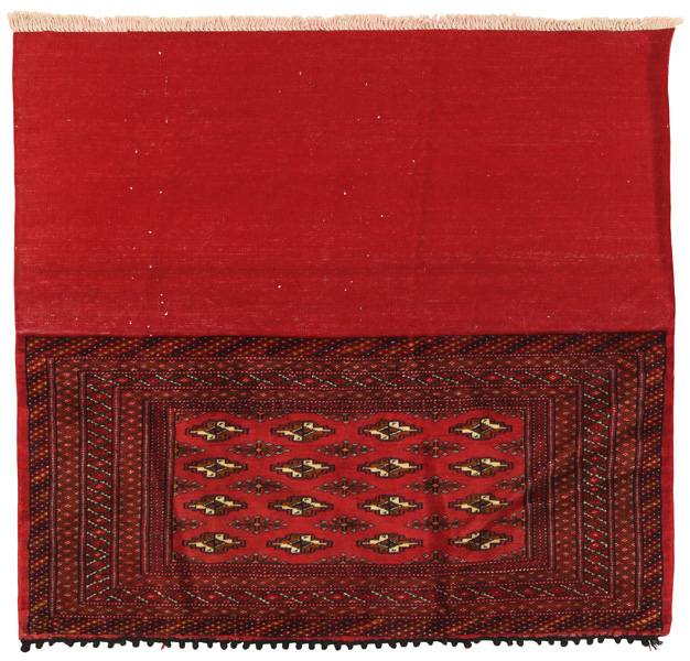 Yomut - Bokhara Alfombra Persa 103x110