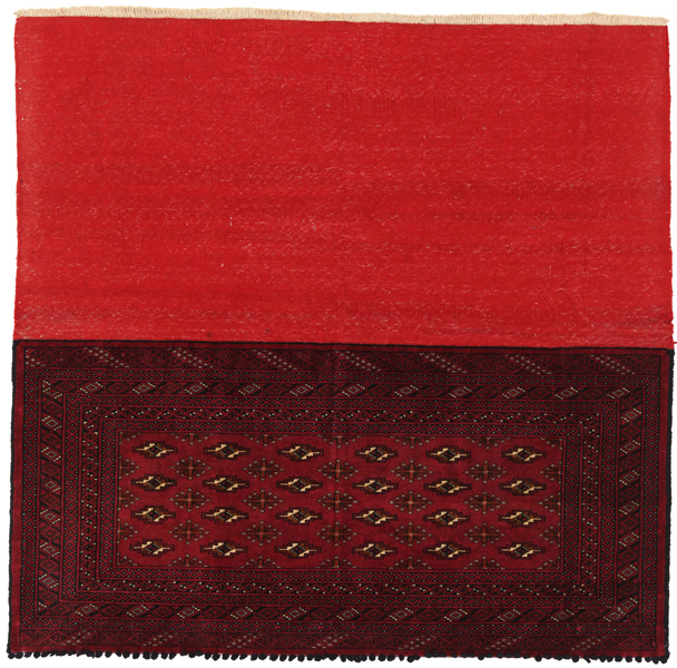 Yomut - Bokhara Alfombra Persa 135x140
