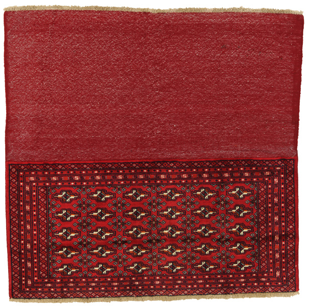 Yomut - Bokhara Alfombra Persa 134x138