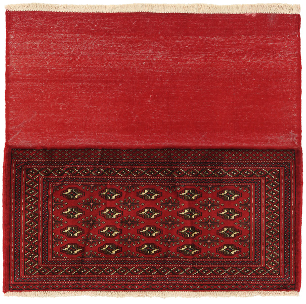 Yomut - Bokhara Alfombra Persa 87x93