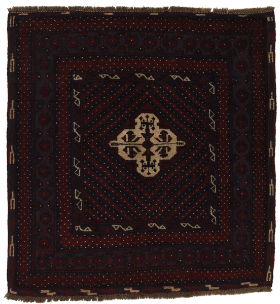 Alfombra - Kilim - Afghan 130x117