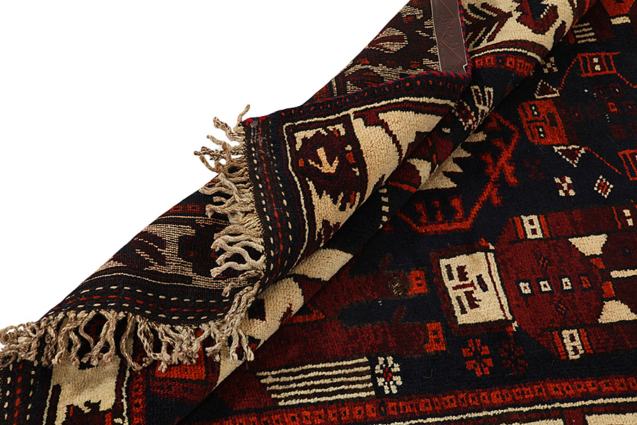 Bakhtiari - Qashqai Alfombra Persa 433x138 - Imagen 4