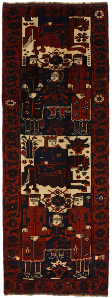 Bakhtiari - Qashqai Alfombra Persa 394x142