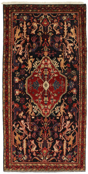 Sarouk - Farahan Alfombra Persa 314x154