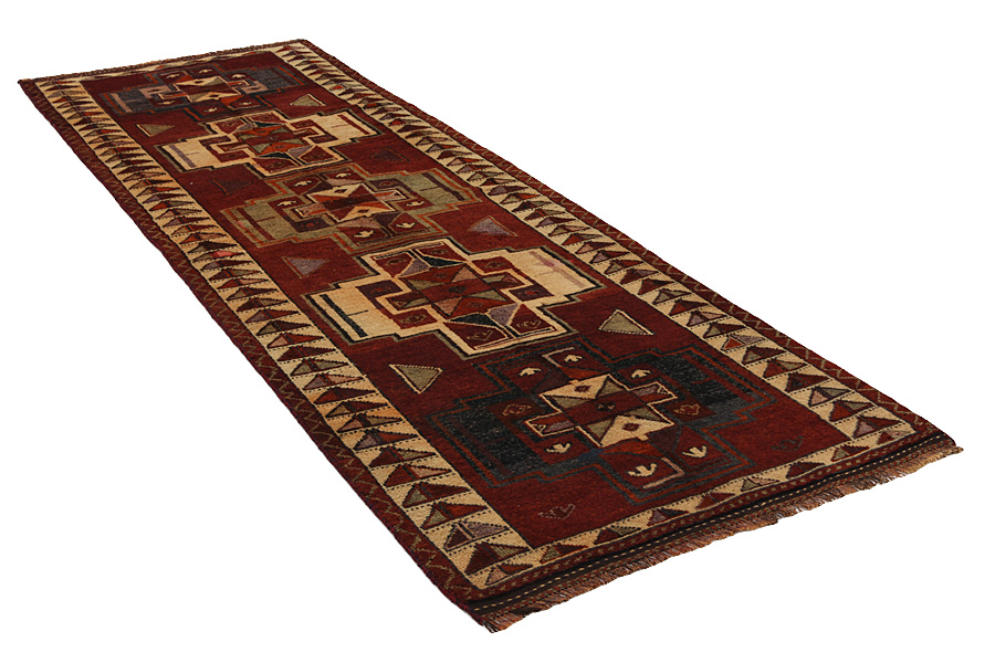 Bakhtiari - Gabbeh Alfombra Persa 382x124 - Imagen 1
