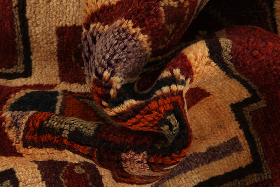 Bakhtiari - Gabbeh Alfombra Persa 382x124 - Imagen 6