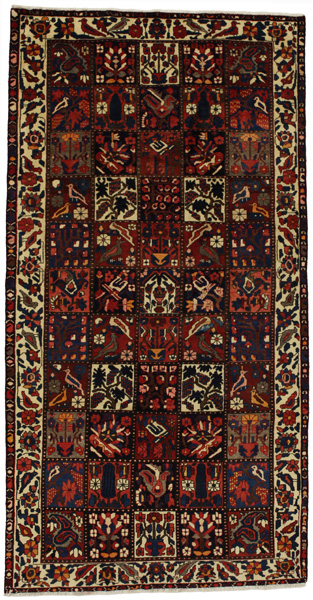 Bakhtiari - Garden Alfombra Persa 312x162