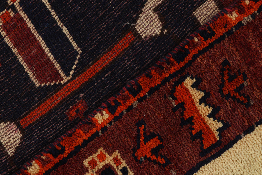 Bakhtiari - Qashqai Alfombra Persa 359x140 - Imagen 5