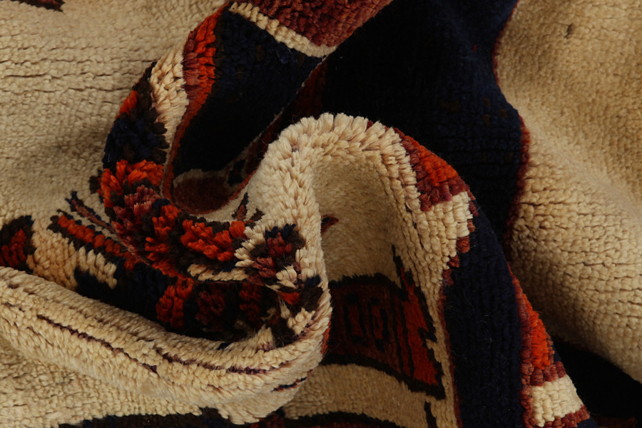 Bakhtiari - Qashqai Alfombra Persa 359x140 - Imagen 6