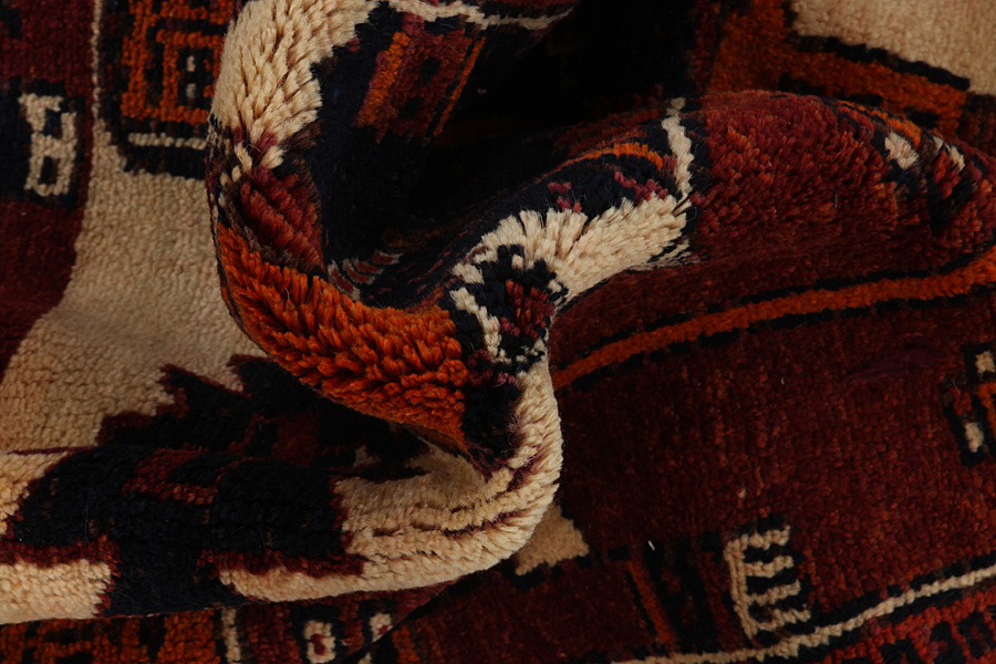 Bakhtiari - Qashqai Alfombra Persa 436x137 - Imagen 6