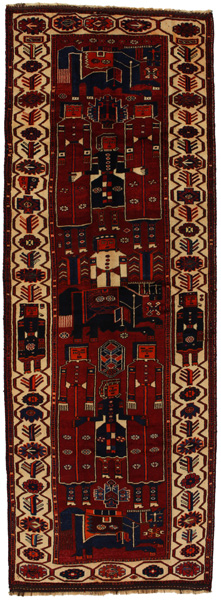 Bakhtiari - Qashqai Alfombra Persa 394x138