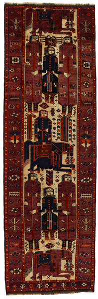Bakhtiari - Qashqai Alfombra Persa 445x141