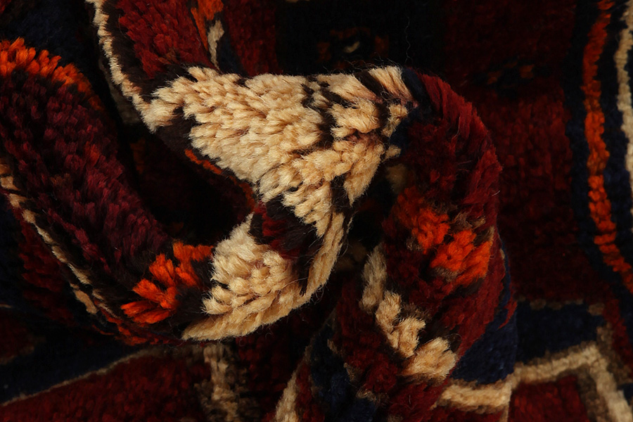 Bakhtiari - Qashqai Alfombra Persa 411x143 - Imagen 6