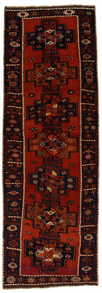 Bakhtiari - Qashqai Alfombra Persa 378x126