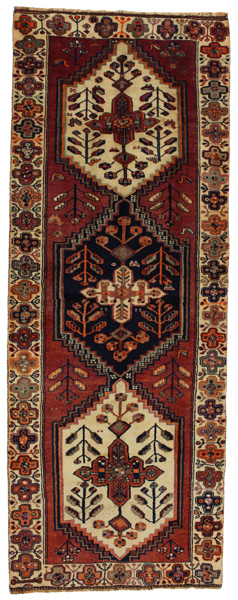 Bakhtiari - Qashqai Alfombra Persa 390x143