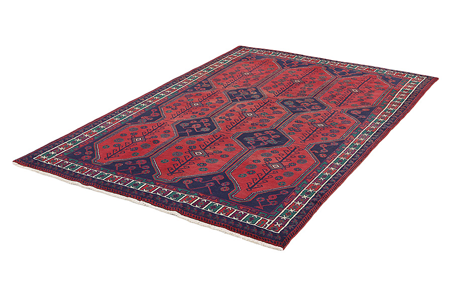 Afshar - Sirjan Alfombra Persa 236x157 - Imagen 2