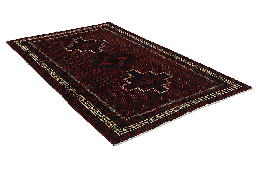 Afshar - Sirjan Alfombra Persa 258x156 - Imagen 1