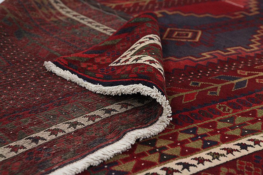 Afshar - Sirjan Alfombra Persa 252x148 - Imagen 4