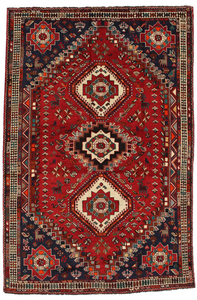 Qashqai - Shiraz Alfombra Persa 309x207