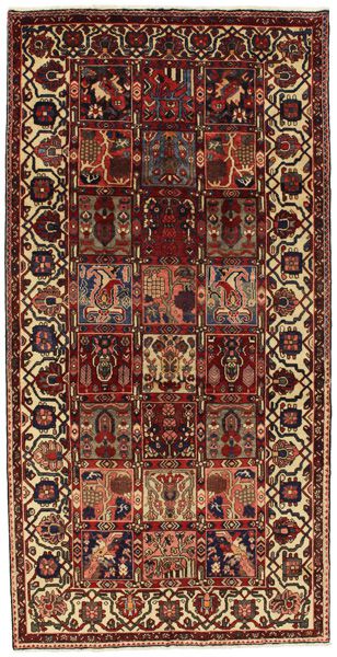Bakhtiari Alfombra Persa 348x175