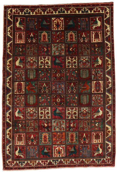 Bakhtiari - Garden Alfombra Persa 300x202
