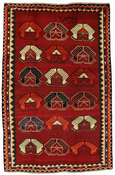 Qashqai - Gabbeh Alfombra Persa 210x138