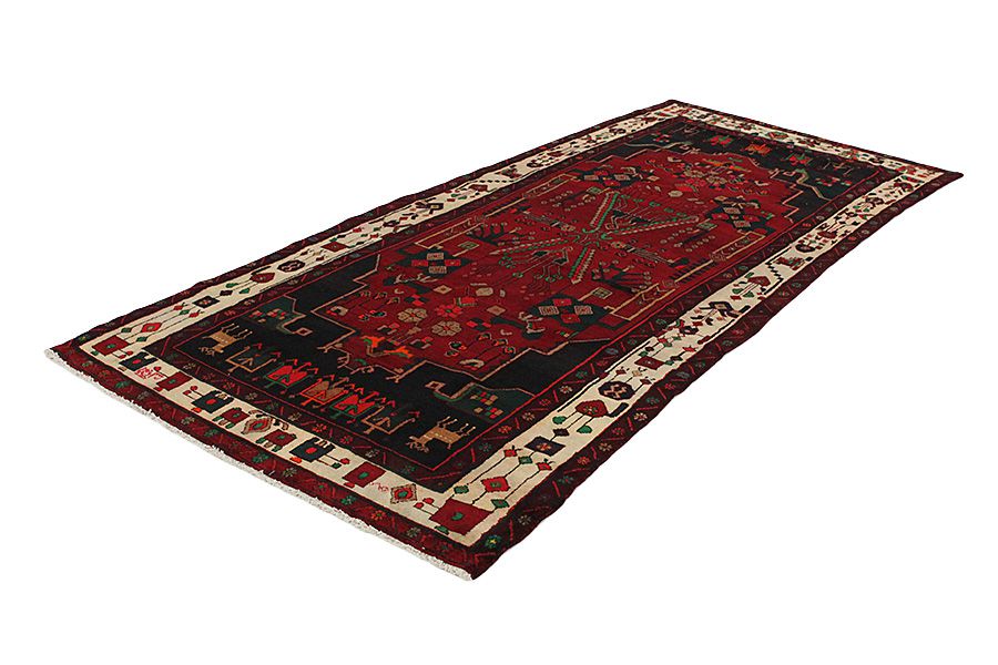 Tuyserkan - Hamadan Alfombra Persa 327x146 - Imagen 2
