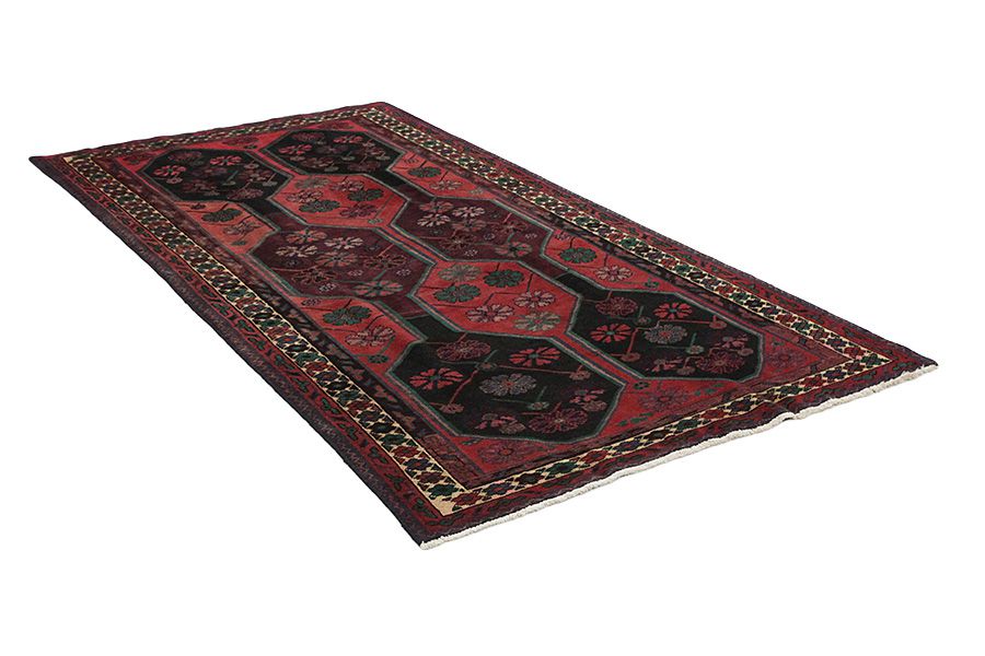 Afshar - Sirjan Alfombra Persa 260x145 - Imagen 1