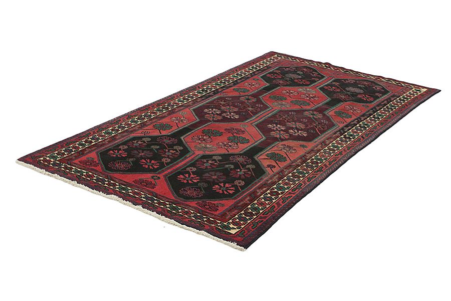Afshar - Sirjan Alfombra Persa 260x145 - Imagen 2