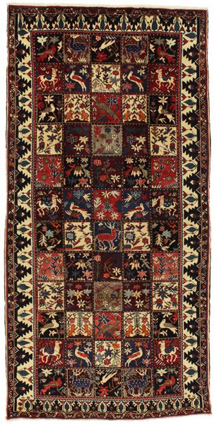 Bakhtiari - Garden Alfombra Persa 315x155