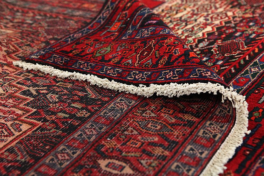 Senneh - Kurdi Alfombra Persa 368x146 - Imagen 4