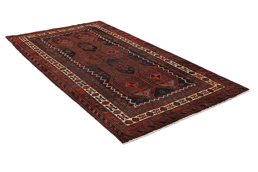 Afshar - Sirjan Alfombra Persa 260x143 - Imagen 1