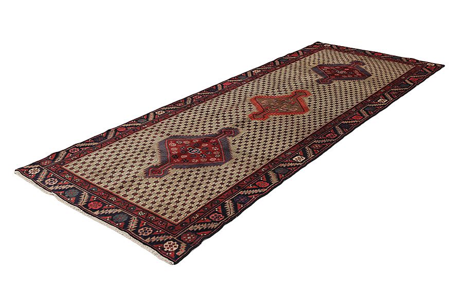 Songhor - Koliai Alfombra Persa 378x144 - Imagen 2