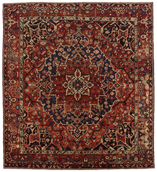 Bakhtiari Alfombra Persa 360x325