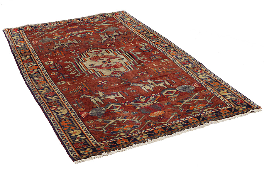 Lori - Gabbeh Alfombra Persa 225x129 - Imagen 1