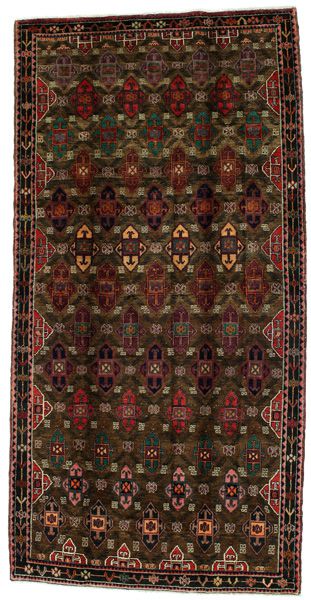Bijar - Kurdi Alfombra Persa 291x146