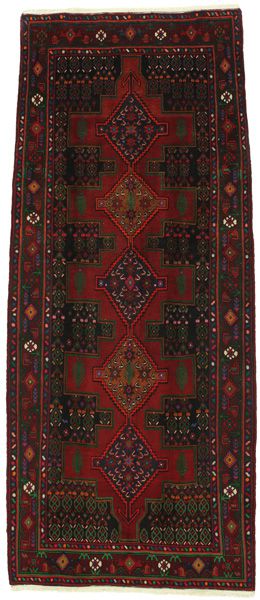 Senneh - Kurdi Alfombra Persa 355x143