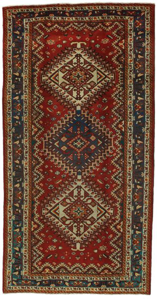 Enjelas - Hamadan Alfombra Persa 307x157