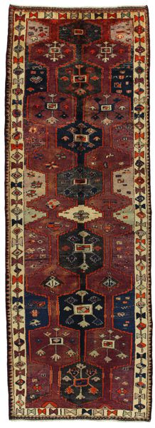 Bakhtiari - Lori Alfombra Persa 400x135