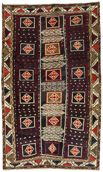 Gabbeh - Qashqai Alfombra Persa 225x134