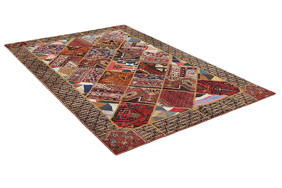 Patchwork Alfombra Persa 256x168 - Imagen 1
